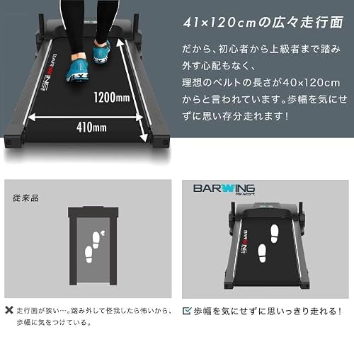BARWING] トレッドミルを導入した感想 [BW-SRM16] | Cyclepot